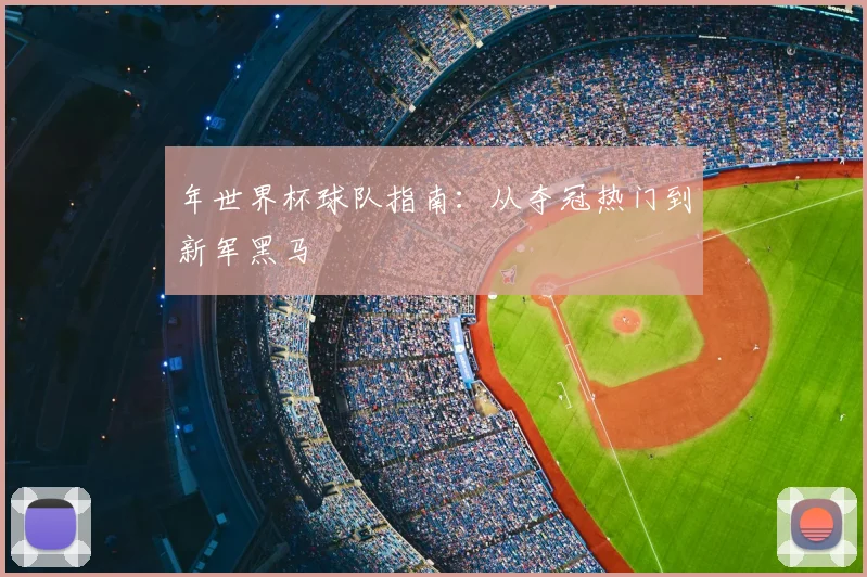 年世界杯球队指南：从夺冠热门到新军黑马